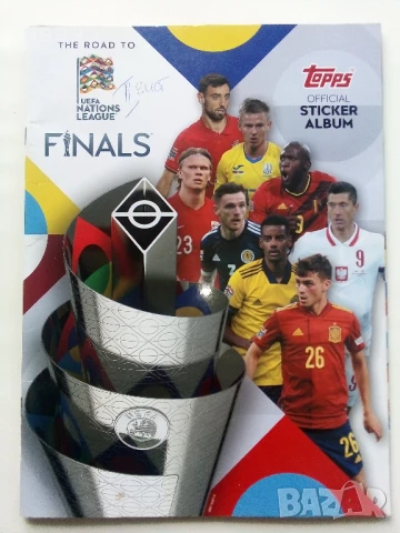 Стикер албум UEFA NATIONS LEAGUE FINALS - Topps - 2022