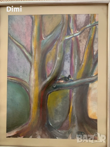 ПЕТЪР НЕНОВ акварел пейзаж, снимка 4 - Картини - 52838440