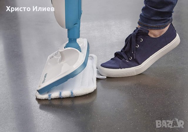 Парочистачка Black & Decker 1300w Подочистачка Стийм моп , снимка 6 - Парочистачки и Водоструйки - 39602567