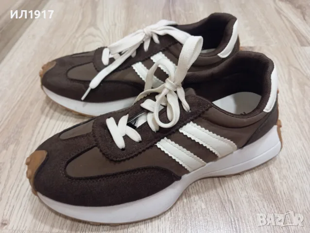 дамски кафеви маратонки 