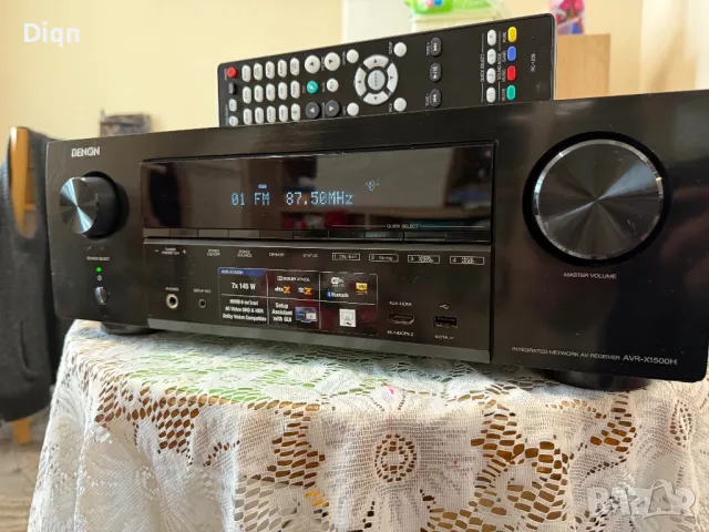 Denon AVR-X1500 Bluetooth Wi fi , снимка 14 - Ресийвъри, усилватели, смесителни пултове - 50098553
