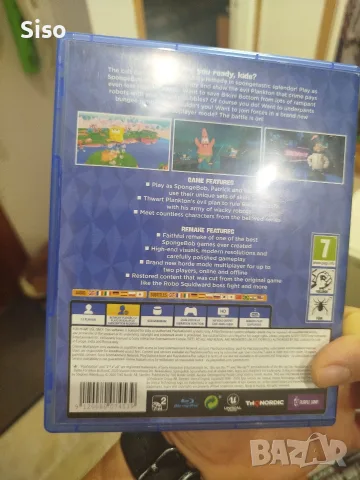 SpongeBob за PS4, снимка 2 - Игри за PlayStation - 55793127