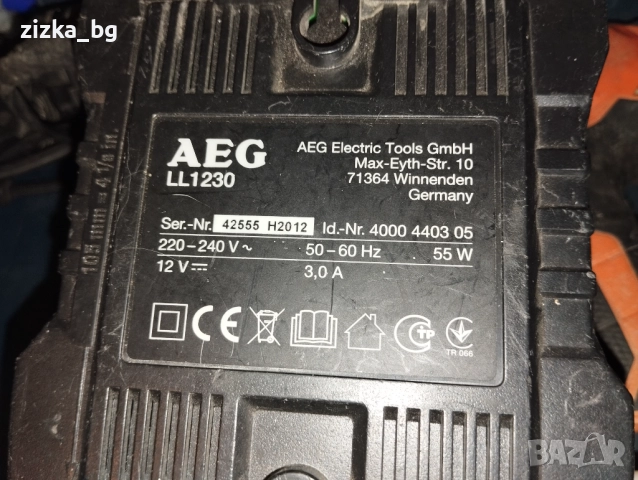 Продавам винтоверт AEG, снимка 3 - Винтоверти - 52593139