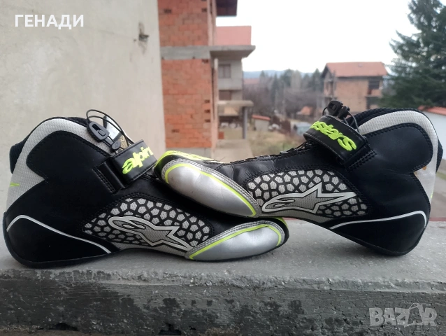 мото/карт боти 42 номер alpinestars , снимка 12 - Други спортове - 53136714