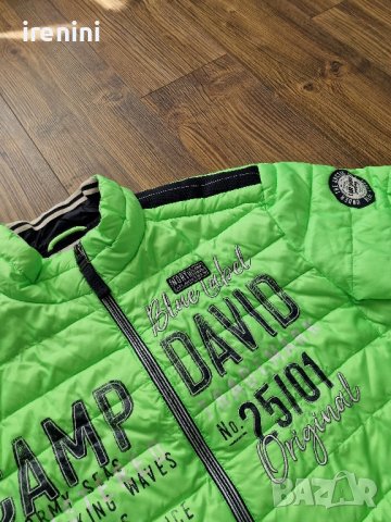 Страхотно мъжко зимно яке CAMP DAVID  размер 3XL  , неонон , снимка 10 - Якета - 42516738