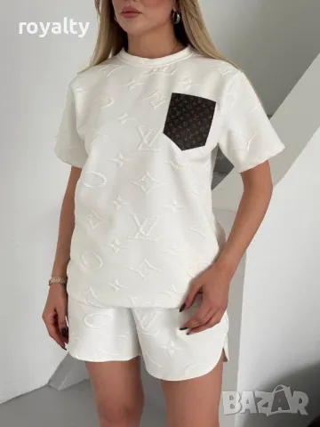 Louis Vuitton дамски комплект Два цвята , снимка 3 - Комплекти - 50152490