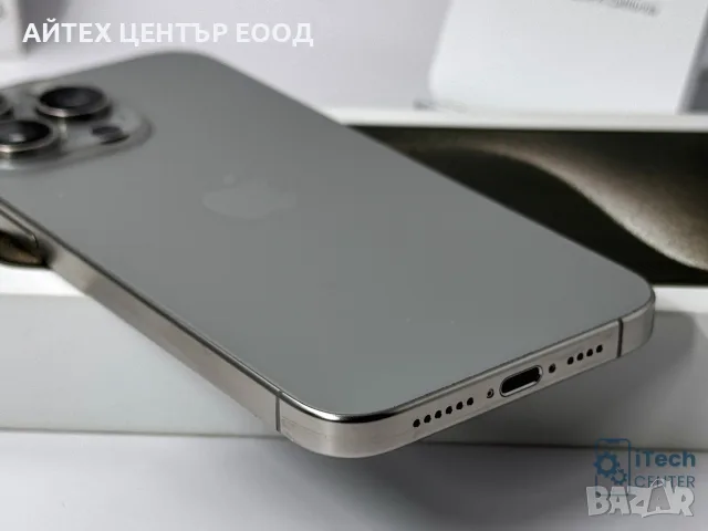 iPhone 15 Pro Max, 512GB, Natural Titanium, 100% батерия, ОТЛИЧЕН, 1г. ГАРАНЦИЯ!, снимка 9 - Apple iPhone - 56005557