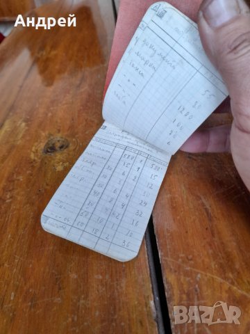 Старо тефтерче Рила, снимка 2 - Други ценни предмети - 34916541