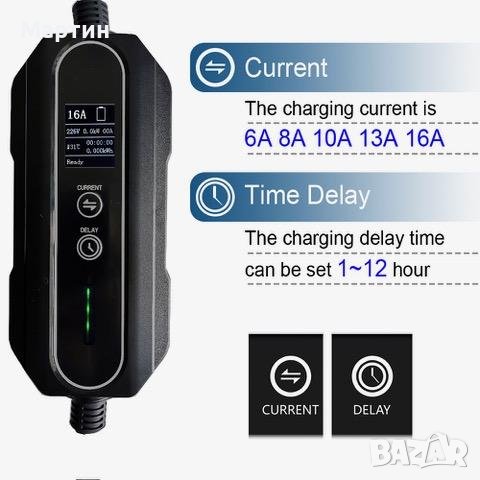 Зарядно за електромобил Type 2 Тип 2 16А - НОВО, снимка 3 - Аксесоари и консумативи - 39145756