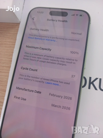 iphone 17 green бартер възможно , снимка 6 - Apple iPhone - 54223278