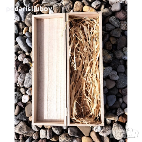 Дървена кутия за вино с персонализирано гравиране – идеален подарък, снимка 2 - Прибори за хранене, готвене и сервиране - 51830527