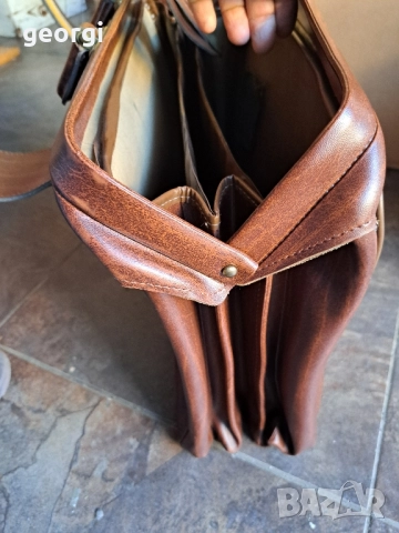 ретро кожена чанта 27/4, снимка 5 - Чанти - 51728247