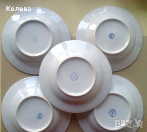 Бели  порцеланови чинии, снимка 3 - Чинии - 29466202