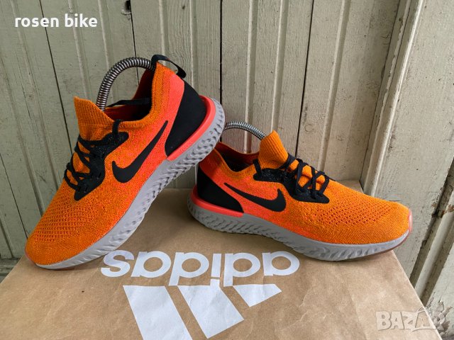 ''Nike Epic React Flyknit Copper Flash''оригинални маратонки 40 номер, снимка 1 - Маратонки - 40134144