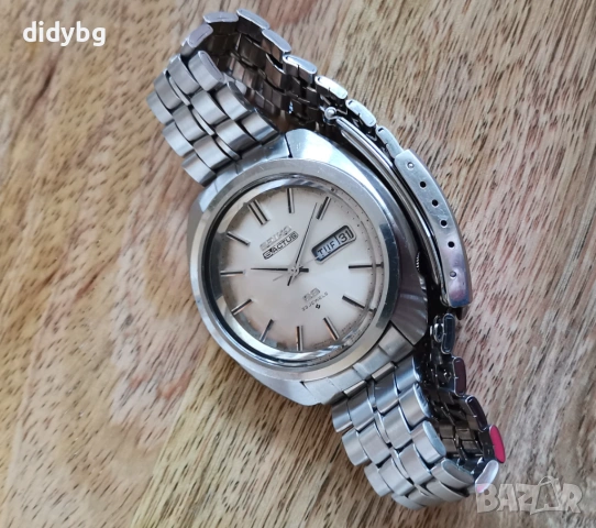 Часовник Seiko 5 Actus Автоматик 23 Jewels 1969 година, снимка 3 - Мъжки - 53138919