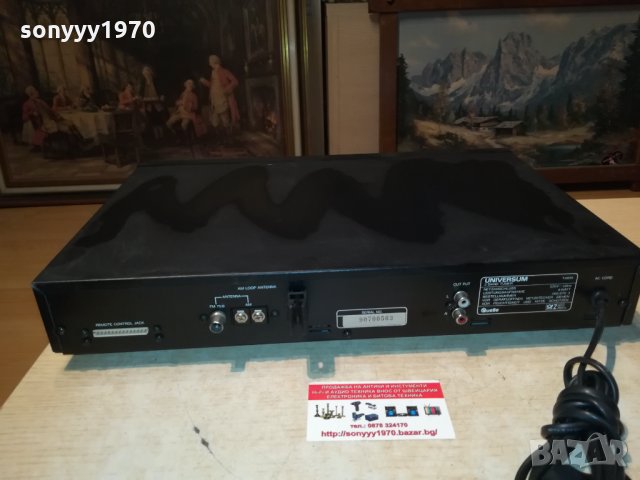 UNIVERSUM STEREO TUNER 0410211855, снимка 16 - Ресийвъри, усилватели, смесителни пултове - 34349080