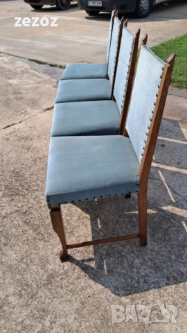 Столове масив 4бр.№035, снимка 4 - Столове - 50726736