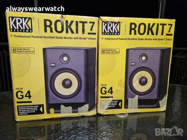 KRK Rokit 7 G4 - активни студийни монитори, снимка 2 - Тонколони - 51404398