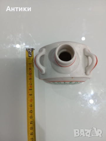 Стара порцеланова бъклица маркирана, снимка 5 - Други - 52480681