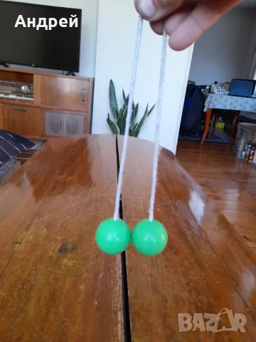Стара играчка,тракащи топчета #3, снимка 4 - Други ценни предмети - 47791051