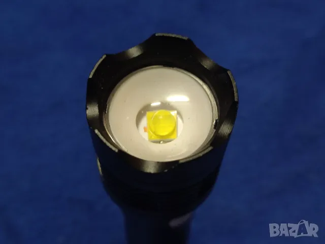 Мощен, компактен LED акумулаторен тактически фенер за лов, риболов, палатка, излет, снимка 5 - Къмпинг осветление - 49767735
