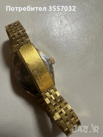 Ретро автоматичен японски часовник Citizen 21 Jewels (28800) – Позлатен с верижка , снимка 4 - Дамски - 55880080