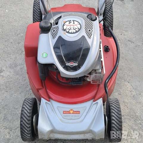 Бензинова Самоходна косачка WOLF-Garten двигател Briggs & Stratton , снимка 2 - Градинска техника - 54314212