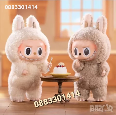 Плюшени играчки Labubu Macaron, снимка 5 - Плюшени играчки - 50571616