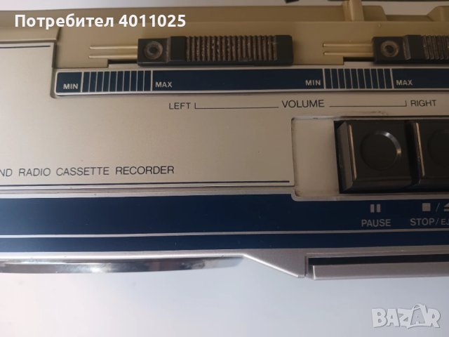  Радиокасетофон Unicef Japon, снимка 4 - Радиокасетофони, транзистори - 51000039