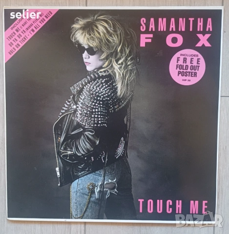 Samantha Fox ‎– Touch Me -АЛБУМ Издание 🇬🇧 UK 1986г Състояние на винила:VG++ Състояние на обложкат