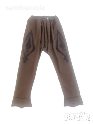 МЪЖКИ РОДОПСКИ ПОТУРИ С ЧЕРНИ ГАЙТАНИ- Модел 15, снимка 1