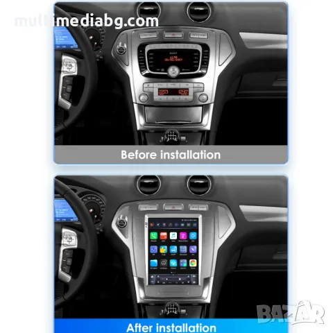 Ford Mondeo/Galaxy 2007 - 2010 9.7 Мултимедия Навигация Android, снимка 3 - Аксесоари и консумативи - 50070563
