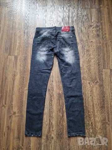 Страхотни мъжки слим дънки DSQUARED2 размер 48 / М , снимка 8 - Дънки - 52475268