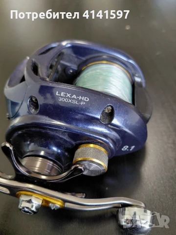 Дайва lexa-hd 300 спининг мултипликатор, снимка 4 - Макари - 50732130
