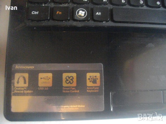 Lenovo G585-1 TB HD-RAM 4GB-Intel Pentium 2,20GHz-БГ Клавиатура/Чанта-Отличен Лаптоп-Почти Нов-15,6", снимка 10 - Лаптопи за дома - 44404342