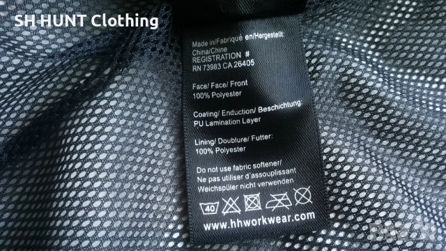 HELLY HANSEN Helly Tech Work Waterproof Jacket размер M работно яке водонепромокаемо W4-535, снимка 17 - Якета - 51968584