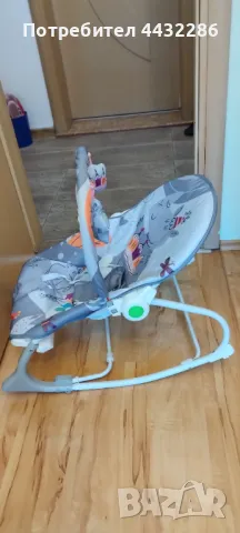 Бебешка люлка с вибрация и мелодия до 25 кг, снимка 1