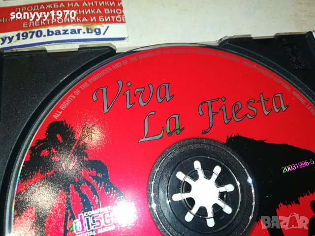 VIVA LA FIESTA CD 1810231114, снимка 6 - CD дискове - 42620508