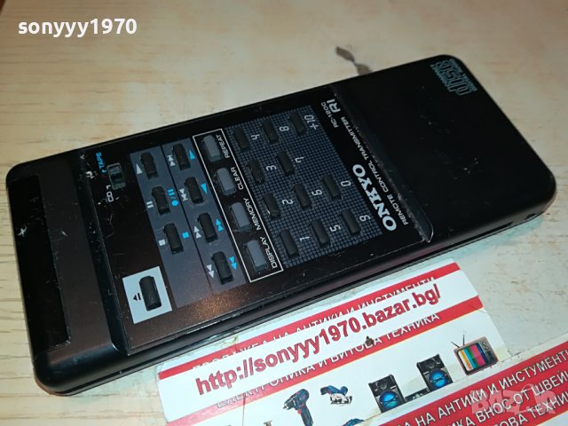 ONKYO RC-120C R1 CD/TAPE REMOTE-ВНОС SWISS 2808221130, снимка 6 - Други - 37823135