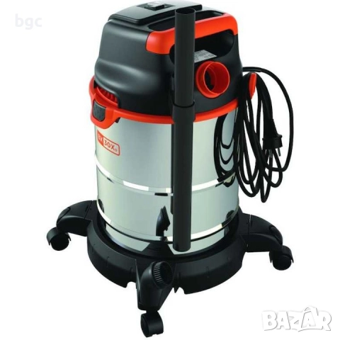 НОВА Прахосмукачка за мокро и сухо почистване Black&Decker BXVC30XDE, 1600W, 30 - 24 месеца гаранция, снимка 3 - Прахосмукачки - 52152683