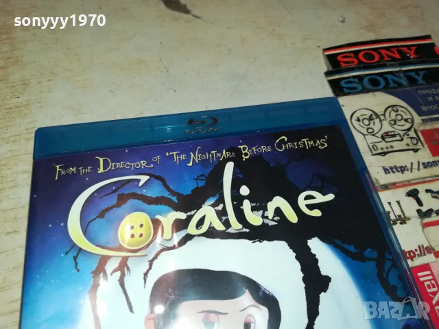 CORALINE BLU-RAY DISC 0105250812, снимка 7 - Blu-Ray филми - 50104387