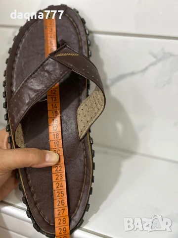 Нови олекотени кожени чехли / джапанки, снимка 14 - Джапанки - 51142613
