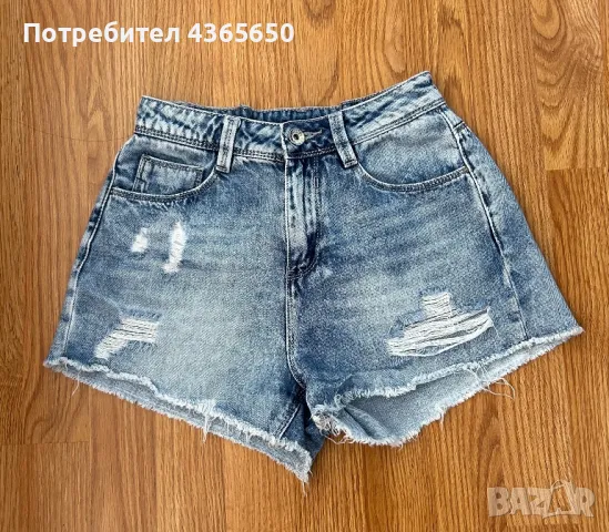 Дамски къси дънкови панталонки , снимка 1