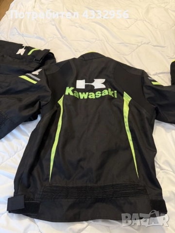 Мото екип kawasaki, снимка 2 - Аксесоари и консумативи - 56073889