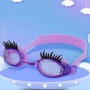 Нови Детски плувни очила 3-12 г UV защита anti-fog силикон водоустойчиви cartoon басейн плаж , снимка 6