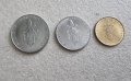 Монети. Ватикана. 20, 50 и 100 лири.  1970- 1977 година. 3 бройки., снимка 8