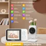 Бебефон с камера и двупосочна връзка, снимка 6