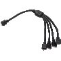 Кабел, преходник EK-RGB 4-Way Splitter Cable, черен SS30274, снимка 1 - Други - 40103145