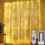 3279 Светеща LED завеса с 200 или 300 лампички за Коледа, снимка 15