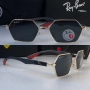 Ray Ban Ferrari мъжки слънчеви очила осмоъгълни с поляризация, снимка 2